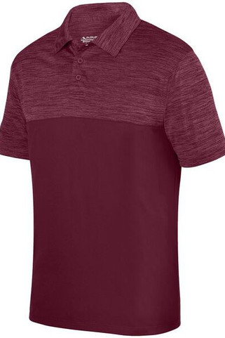 Augusta Sportswear 5412 -  Remera Polo Shadow con tonos Heather