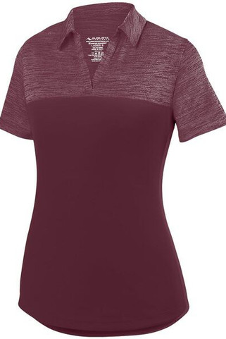 Augusta Sportswear 5413 -  Remera Polo Shalow Tonal para mujeres