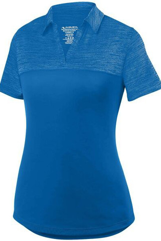 Augusta Sportswear 5413 -  Remera Polo Shalow Tonal para mujeres