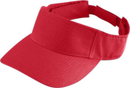 Augusta Sportswear 6225 - Cotton Twill Sport Visor with Adjustable Fastener