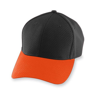 Augusta Sportswear 6235 - Gorra Deportiva de Malla con Visera Curva