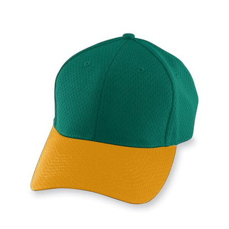 Augusta Sportswear 6235 - Gorra Deportiva de Malla con Visera Curva