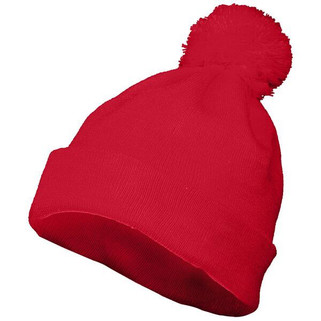Augusta Sportswear 6816 - Cozy Knit Pom Pom Beanie with Foldover Cuff