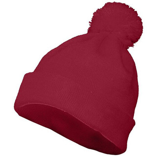 Augusta Sportswear 6816 - Cozy Knit Pom Pom Beanie with Foldover Cuff