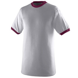 Augusta Sportswear 710 - Vintage Contrast Collar Ringer Tee