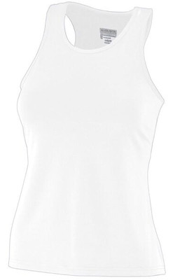 Augusta Sportswear 1203 - Girls Poly/Spandex Solid Racerback Tank