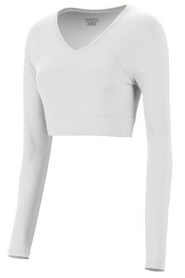 Augusta Sportswear 9012 - Moisture-Wicking Ladies V-Neck Midriff Liner