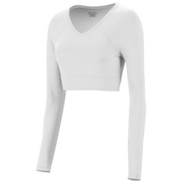 Augusta Sportswear 9012 - Moisture-Wicking Ladies V-Neck Midriff Liner