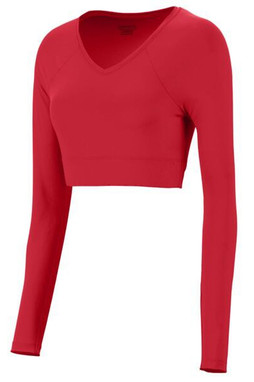 Augusta Sportswear 9012 - Moisture-Wicking Ladies V-Neck Midriff Liner