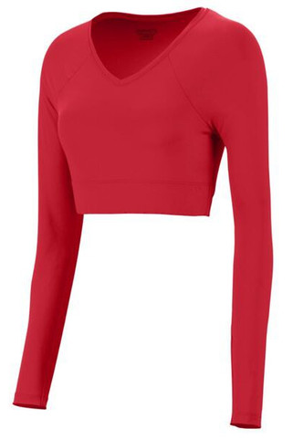 Augusta Sportswear 9012 - Camiseta Ligera de Cuello en V para Damas