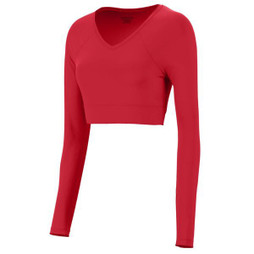 Augusta Sportswear 9012 - Moisture-Wicking Ladies V-Neck Midriff Liner