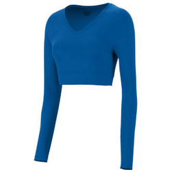 Augusta Sportswear 9012 - Moisture-Wicking Ladies V-Neck Midriff Liner