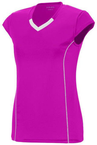 Augusta Sportswear 1219 - Camiseta Deportiva para Chicas con Costuras de Princesa