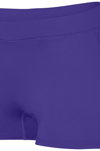 Augusta Sportswear 1233 - Short Deportivo Niña Ajuste Cómodo y Elástico