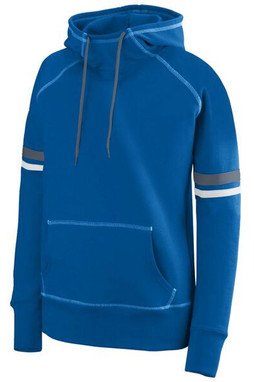 Augusta Sportswear 5441 - Girls Athletic Fleece Hoodie with Thumbholes