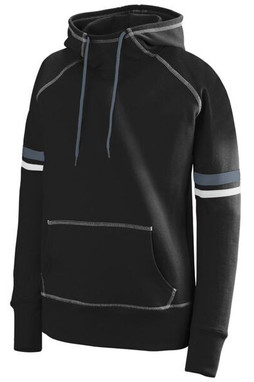 Augusta Sportswear 5441 - Girls Athletic Fleece Hoodie with Thumbholes