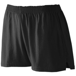 Augusta Sportswear 988 - Short Deportivo para Niñas con Cintura Elástica