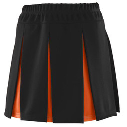 Augusta Sportswear 9116 - Girls Stylish Pleated Skirt with Elastic Waistband