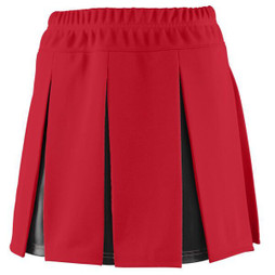 Augusta Sportswear 9116 - Girls Stylish Pleated Skirt with Elastic Waistband