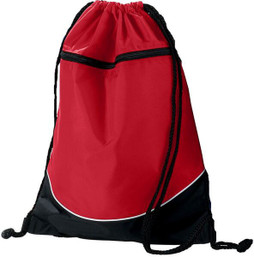 Augusta Sportswear 1920 - Augusta Sportswear 1920 -Mochila tricolor con cordón 