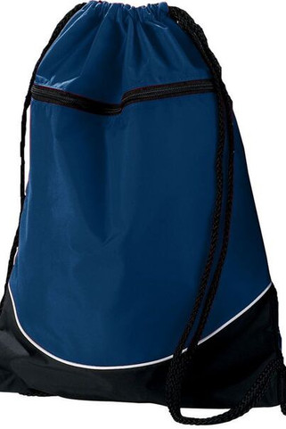 Augusta Sportswear 1920 - Augusta Sportswear 1920 -Mochila tricolor con cordón