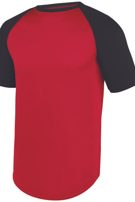 Augusta Sportswear 1509 - Youth Wicking Short Sleeve Baseball Jersey