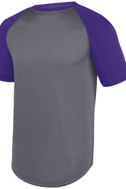 Augusta Sportswear 1509 - Youth Wicking Short Sleeve Baseball Jersey