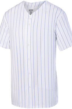 Augusta Sportswear 1685 - Pinstripe Full Button Baseball Jersey