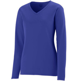 Augusta Sportswear 1788 - Camiseta Deportiva Mujer Manga Larga Transpirable
