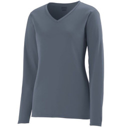 Augusta Sportswear 1788 - Camiseta Deportiva Mujer Manga Larga Transpirable
