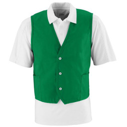 Augusta Sportswear 2145 - Classic Twill Button-Front Utility Vest