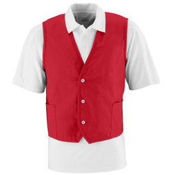 Augusta Sportswear 2145 - Classic Twill Button-Front Utility Vest