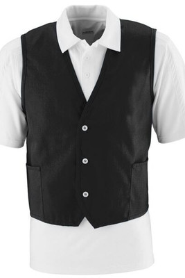 Augusta Sportswear 2145 - Classic Twill Button-Front Utility Vest