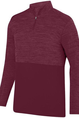 Augusta Sportswear 2908 - Shadow Tonal Heather 1/4 Zip Pullover