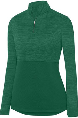 Augusta Sportswear 2909 - Ladies Shadow Tonal Heather 1/4 Zip Pullover