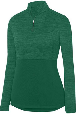 Augusta Sportswear 2909 - Ladies Shadow Tonal Heather 1/4 Zip Pullover
