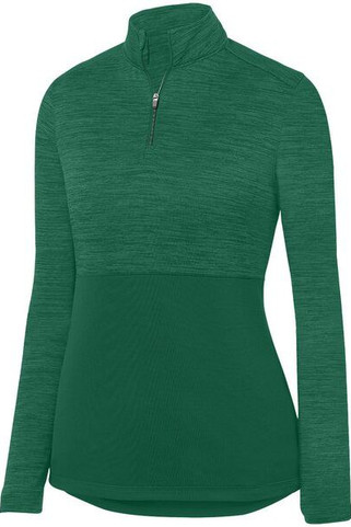 Augusta Sportswear 2909 - Ladies Shadow Tonal Heather 1/4 Zip Pullover