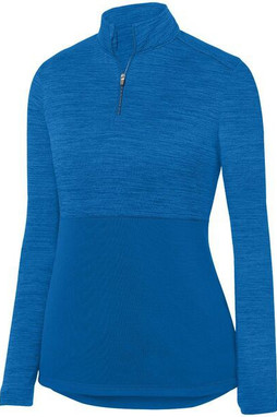 Augusta Sportswear 2909 - Ladies Shadow Tonal Heather 1/4 Zip Pullover