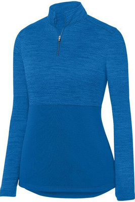 Augusta Sportswear 2909 - Pullover Tonal Heather Sombreado 1/4 de cierre para mujeres