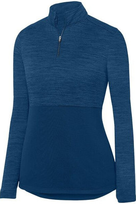 Augusta Sportswear 2909 - Ladies Shadow Tonal Heather 1/4 Zip Pullover