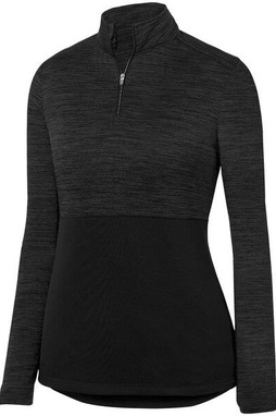 Augusta Sportswear 2909 - Ladies Shadow Tonal Heather 1/4 Zip Pullover