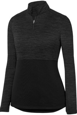 Augusta Sportswear 2909 - Ladies Shadow Tonal Heather 1/4 Zip Pullover