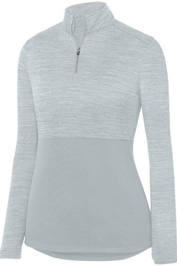 Augusta Sportswear 2909 - Ladies Shadow Tonal Heather 1/4 Zip Pullover