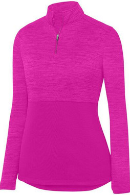 Augusta Sportswear 2909 - Ladies Shadow Tonal Heather 1/4 Zip Pullover