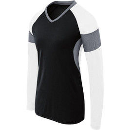 HighFive 342143 - Girls Long Sleeve Raptor Jersey