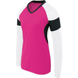 HighFive 342143 - Girls Long Sleeve Raptor Jersey