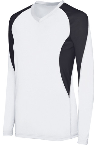 HighFive 342182 - Ladies Long Sleeve Court Jersey