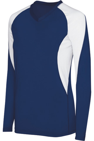 HighFive 342182 - Ladies Long Sleeve Court Jersey