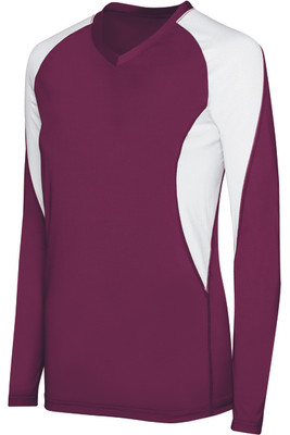 HighFive 342182 - Ladies Long Sleeve Court Jersey