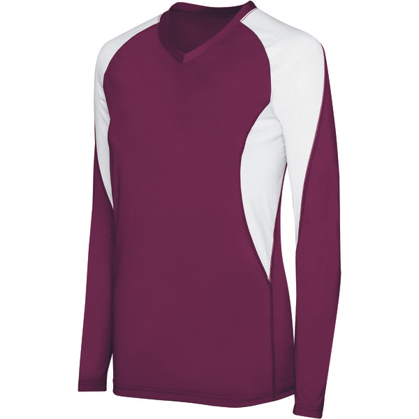 HighFive 342182 - Ladies Long Sleeve Court Jersey